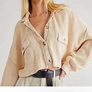 Free People One Scout Cropped Jacket